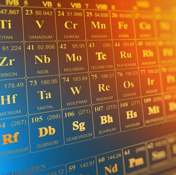 Chimie. Tableau périodique